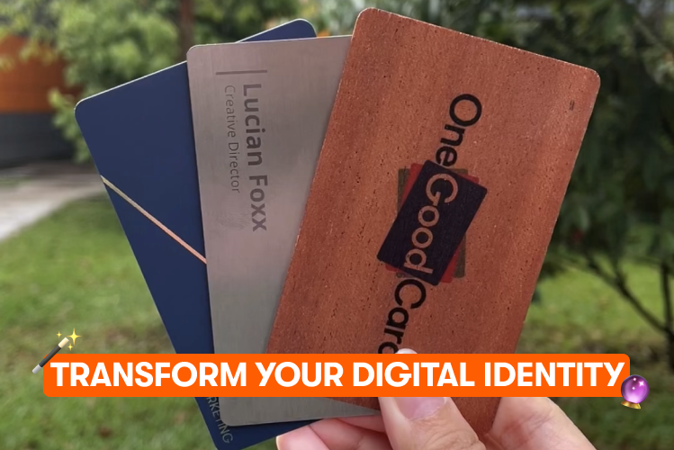 One Good Card Digital Name Card Designs
