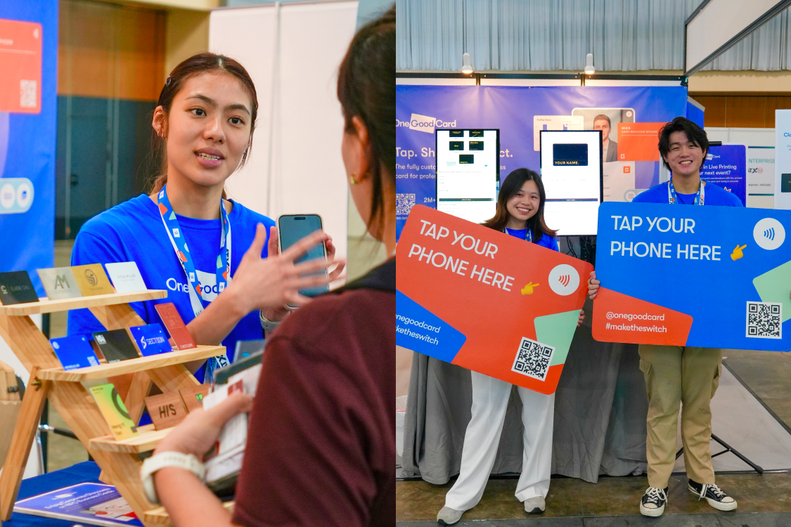 One Good Card NFC Card Live Printing Booth