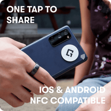 Load image into Gallery viewer, One Good Card: Smart Digital Name Card (Mini) - Personalised Near Field Communication (NFC) Digital Business Cards designs.