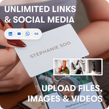 Load image into Gallery viewer, One Good Card: Smart Digital Name Card (Obsidian) - Personalised Near Field Communication (NFC) Digital Business Cards designs.