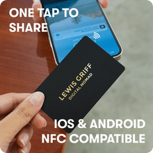 Load image into Gallery viewer, One Good Card: Smart Digital Name Card (Parallels) - Personalised Near Field Communication (NFC) Digital Business Cards designs.