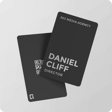 Load image into Gallery viewer, One Good Card: Smart Digital Name Card (Portrait) - Personalised Near Field Communication (NFC) Digital Business Cards designs.