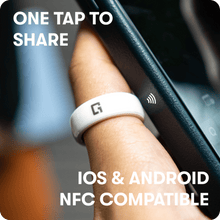 Load image into Gallery viewer, One Good Card: Smart Digital Name Card (One Good Ring) - Personalised Near Field Communication (NFC) Digital Business Cards designs.