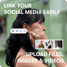Load image into Gallery viewer, One Good Card: Smart Digital Name Card (One Good Ring) - Personalised Near Field Communication (NFC) Digital Business Cards designs.