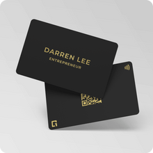 Load image into Gallery viewer, One Good Card: Smart Digital Name Card (Modern) - Personalised Near Field Communication (NFC) Digital Business Cards designs.