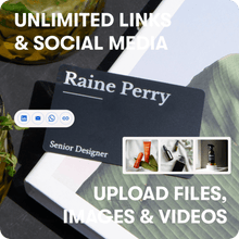 Load image into Gallery viewer, One Good Card: Smart Digital Name Card (Classic) - Personalised Near Field Communication (NFC) Digital Business Cards designs.