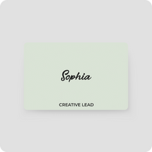 Load image into Gallery viewer, One Good Card: Smart Digital Name Card (Marker) - Personalised Near Field Communication (NFC) Digital Business Cards designs - Earth Green