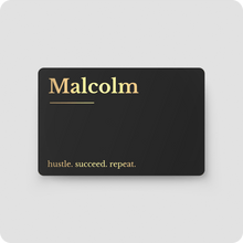 Load image into Gallery viewer, One Good Card: Smart Digital Name Card (Headline) - Personalised Near Field Communication (NFC) Digital Business Cards designs.