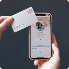 Load image into Gallery viewer, One Good Card: Smart Digital Name Card (Obsidian) - Personalised Near Field Communication (NFC) Digital Business Cards designs.