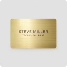 Load image into Gallery viewer, One Good Card: Smart Digital Name Card (Obsidian) - Personalised Near Field Communication (NFC) Digital Business Cards designs.