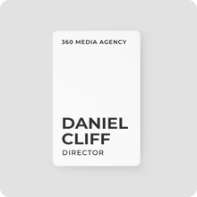 Load image into Gallery viewer, One Good Card: Smart Digital Name Card (Portrait) - Personalised Near Field Communication (NFC) Digital Business Cards designs.