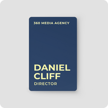 Load image into Gallery viewer, One Good Card: Smart Digital Name Card (Portrait) - Personalised Near Field Communication (NFC) Digital Business Cards designs.