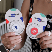 Load image into Gallery viewer, One Good Card: Smart Digital Name Card (Mini (Custom)) - Personalised Near Field Communication (NFC) Digital Business Cards designs.