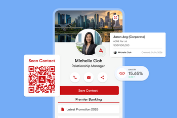 digital business card features