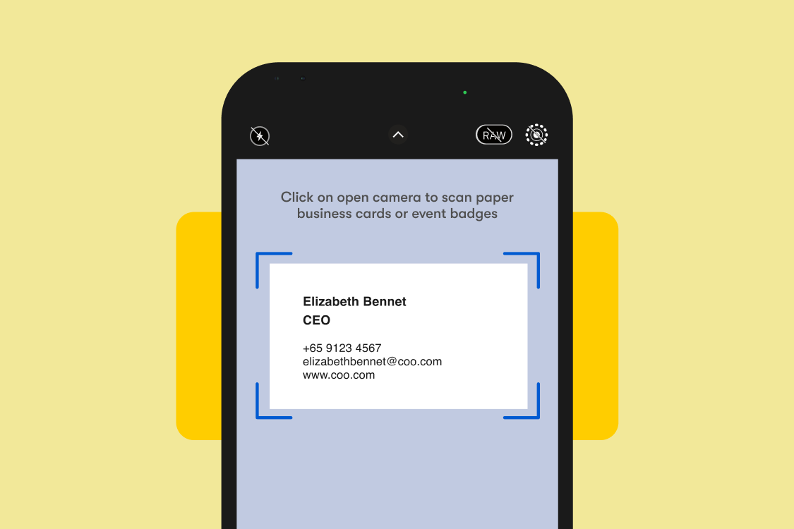 paper name card ocr scanner