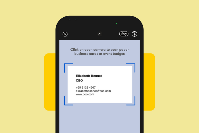 paper name card ocr scanner