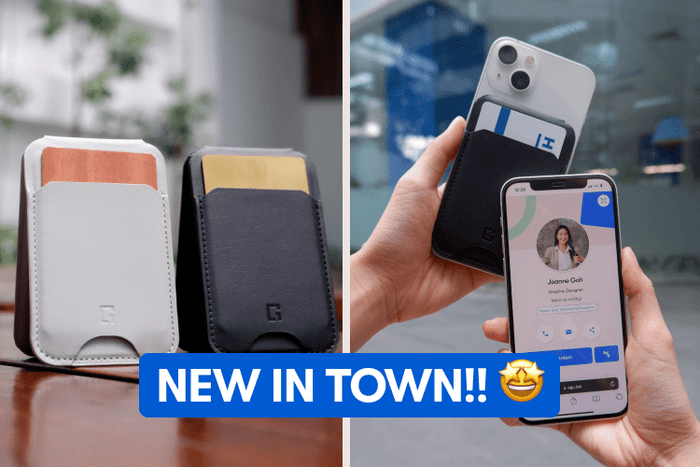 Never Lose Your Cards Again: The Duo Flip Card Holder - Secure MagSafe Solution - One Good Card | Smart Digital Name Card