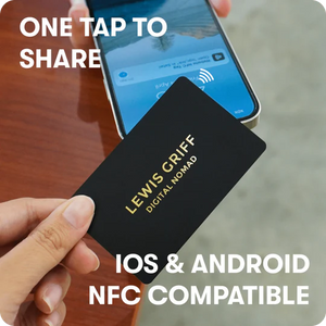 Personalised NFC Business Card (Live Print)