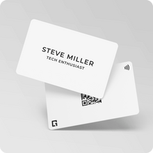 Load image into Gallery viewer, One Good Card: Smart Digital Name Card (Glossy) - Personalised Near Field Communication (NFC) Digital Business Cards designs.
