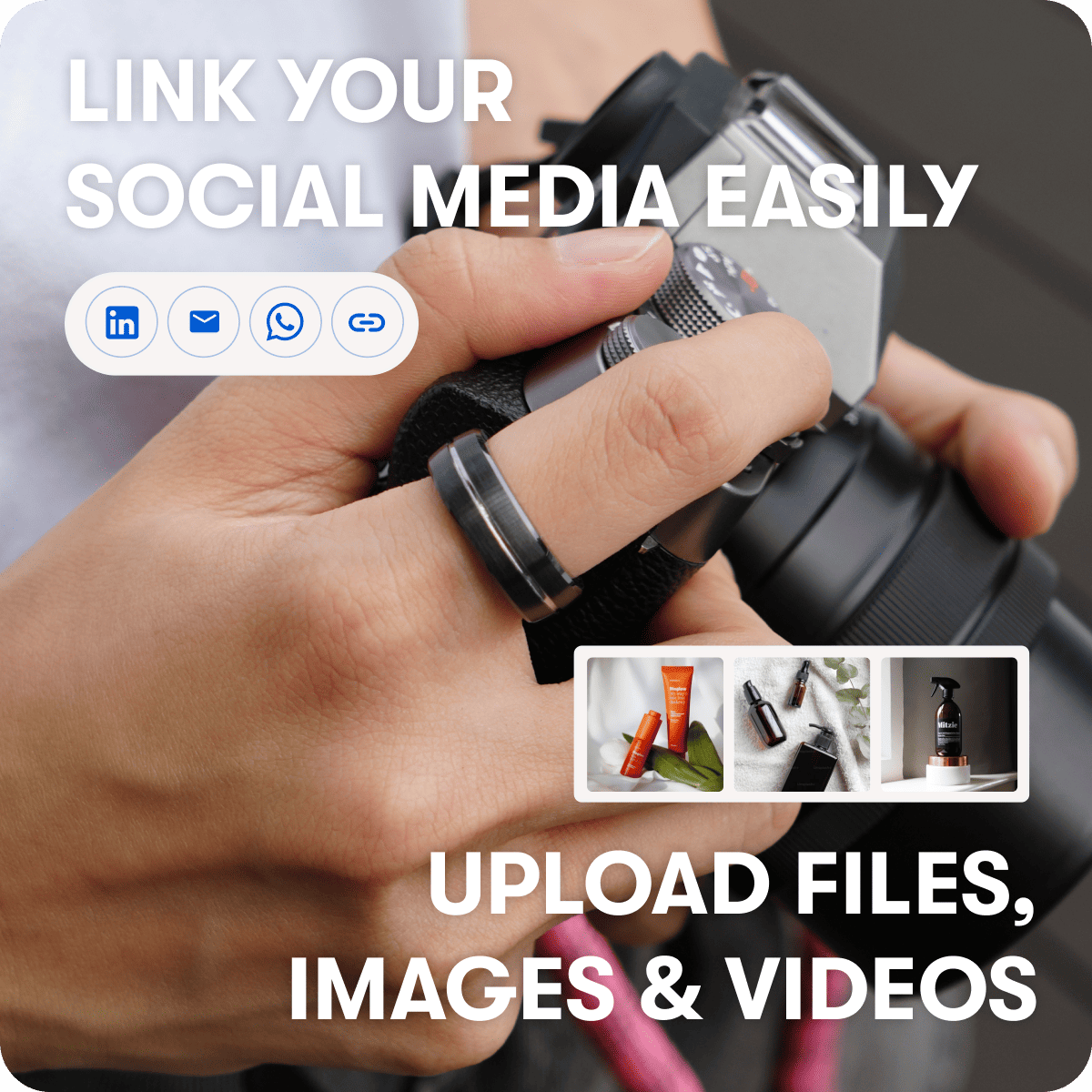 One Good Ring 2 - Link your social media easily