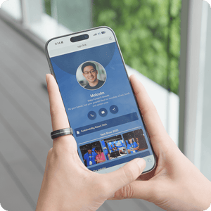 One Good Ring 2 - Share your Digital Business Card seamlessly