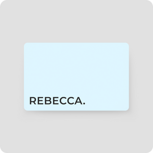 One Good Card: Smart Digital Name Card (Classic) - Personalised Near Field Communication (NFC) Digital Business Cards designs - Sky Blue