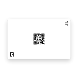 One Good Card: Smart Digital Name Card (Headline) - Personalised Near Field Communication (NFC) Digital Business Cards designs.