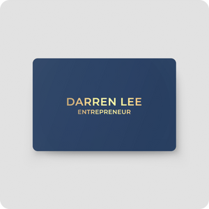 One Good Card: Smart Digital Name Card (Modern) - Personalised Near Field Communication (NFC) Digital Business Cards designs.