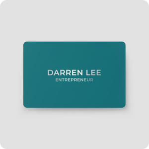 One Good Card: Smart Digital Name Card (Modern) - Personalised Near Field Communication (NFC) Digital Business Cards designs.