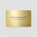 One Good Card | Smart Digital Name Card (Obsidian) - Personalised Near Field Communication (NFC) Business Cards designs.