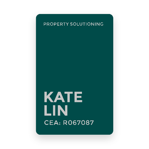 One Good Card: Smart Digital Name Card (Portrait) - Personalised Near Field Communication (NFC) Digital Business Cards designs.