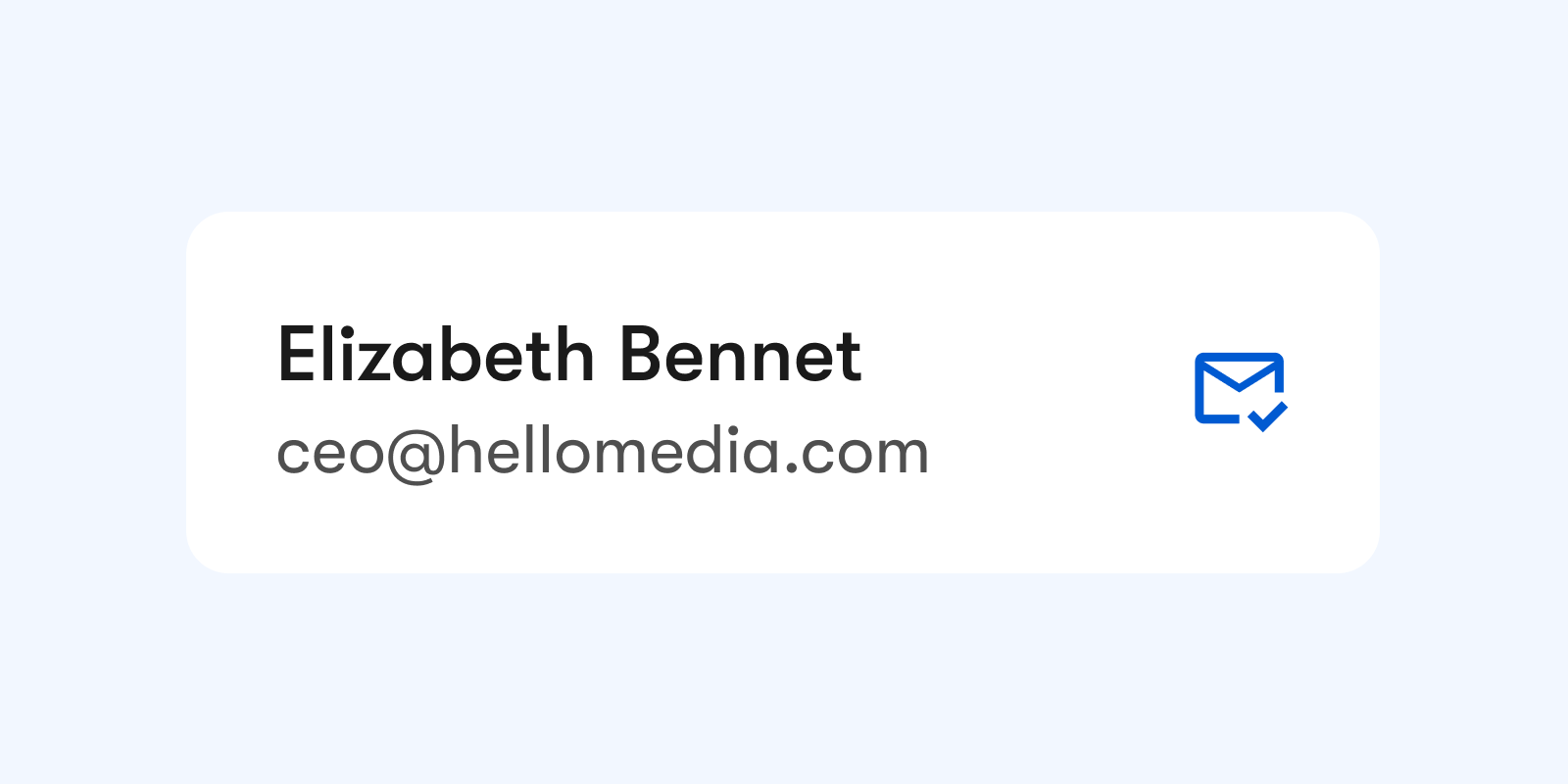 Email address verified as deliverable before CRM follow-up