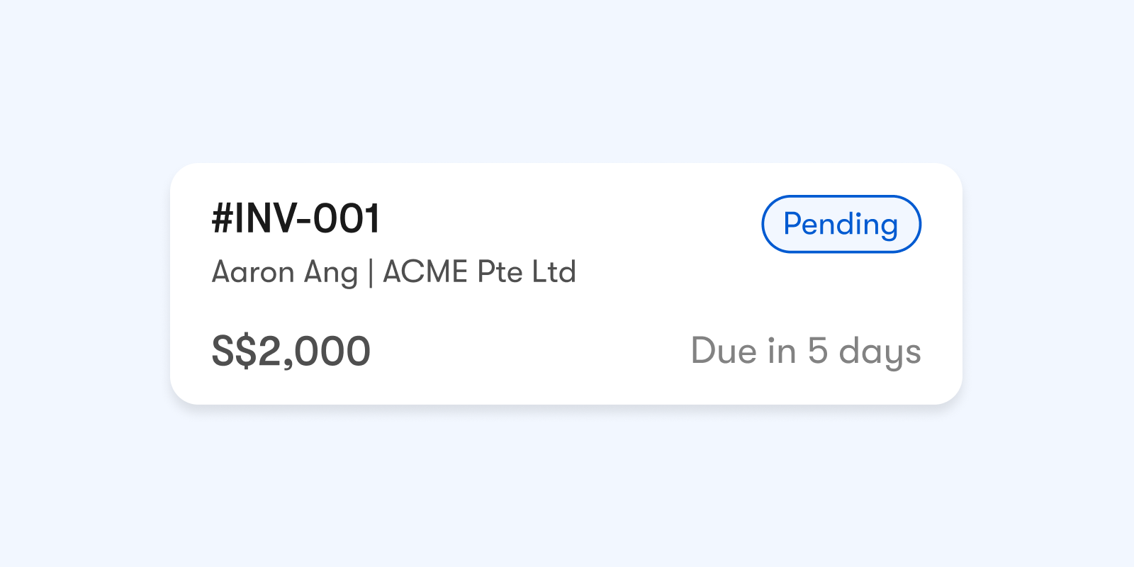 Track every payment