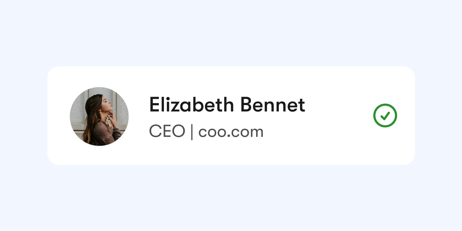Saving a scanned business card contact to the One Good Card Contact Manager